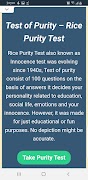 2 Schermata Purity Test