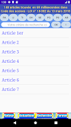 Code des accises RDC تصوير الشاشة 5