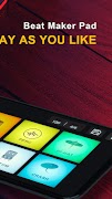 برنامه‌نما Drum Machine - Beat Groove Pad عکس از صفحه