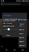 3 Schermata Time Lapse Remote