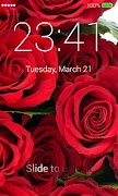 برنامه‌نما Roses Lock Screen عکس از صفحه
