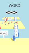 Poster Text Gate Race