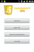 پوستر JavaScript IDE for Js & HTML5