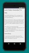 2 Schermata Lock Pattern Generator