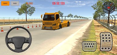 1 Schermata IDBS Drag Truk Simulator
