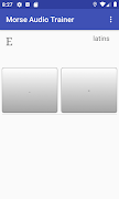 Morse Audio Trainer 스크린샷 2