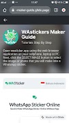 WAstickers Maker Guide screenshot 1