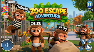 Monkey Escape: JailBreak screenshot 6