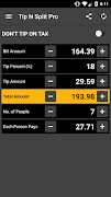 Tip N Split Pro screenshot 2