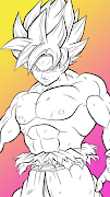 Como desenhar Goku imagem de tela 1
