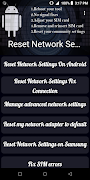 3 Schermata Reset Network Settings Guide
