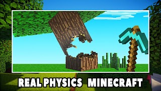 Realistic Physic Mod Minecraft poster