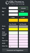 COL Financial Calculator screenshot 1
