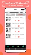 برنامه‌نما Barcode reader and Generator عکس از صفحه