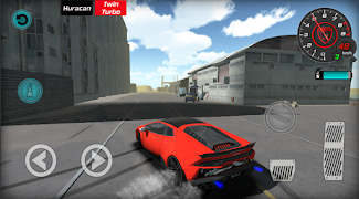 Huracan Car Simulator اسکرین شاٹ 1