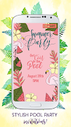 Flamingo Invitations screenshot 5