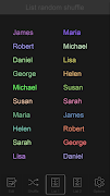 List random shuffle poster