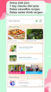 Detox diet plan:Lose fat fast ポスター