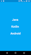 Java Kotlin Android Affiche