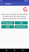 PowerShell Quiz imagem de tela 1