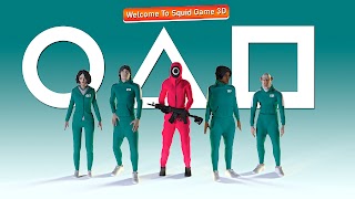 Squid Game 3D poster