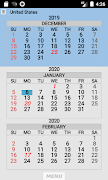 Wallet Calendar screenshot 2