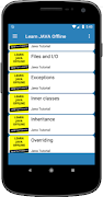 Learn JAVA Offline captura de pantalla 2