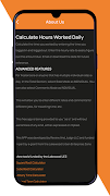 Calculate Hours Pro' screenshot 1