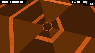 Super Hexagon screenshot 1