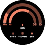 HalfTime - WearOS Watchface স্ক্রিনশট 1