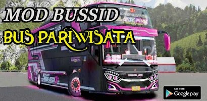 Mod Bussid Bus Pariwisata poster