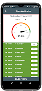 برنامه‌نما Data Verification عکس از صفحه