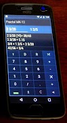 Fraction Calculator "Fractal MK-12P" स्क्रीनशॉट 6