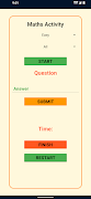 Maths Power: An Activity Game capture d'écran 1