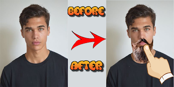 Beard Moustache Camera Editor screenshot 4