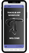 Tracklib App Workflow โปสเตอร์