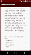 Mealtime Prayers ảnh chụp màn hình 3