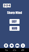 برنامه‌نما Sharp Mind - A Math game عکس از صفحه