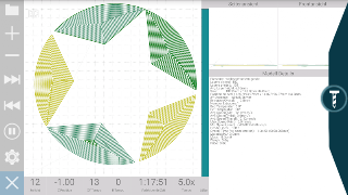 GCodeCNC - Beta capture d'écran 1