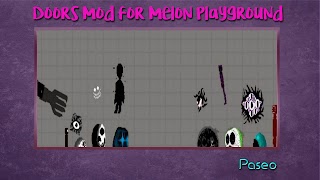 Doors Mod for Melon Playground ảnh chụp màn hình 6