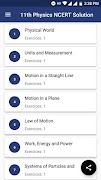 Class 11 Physics NCERT solutio اسکرین شاٹ 1
