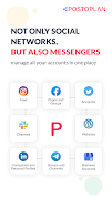 POSTOPLAN: Social Post Planner poster