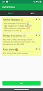 List & Notes โปสเตอร์