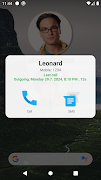 Recent Contacts Widget syot layar 1