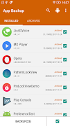 App backup & restore - Apk backup اسکرین شاٹ 7