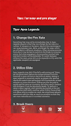 Tips- Apx Legends ภาพหน้าจอ 3