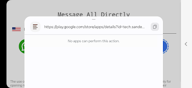 Envoyer un message directement capture d'écran 7
