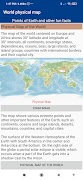 World Physical Map offline captura de pantalla 2