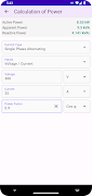 Electrical Calculations اسکرین شاٹ 1