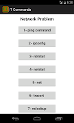 برنامه‌نما IT Commands عکس از صفحه